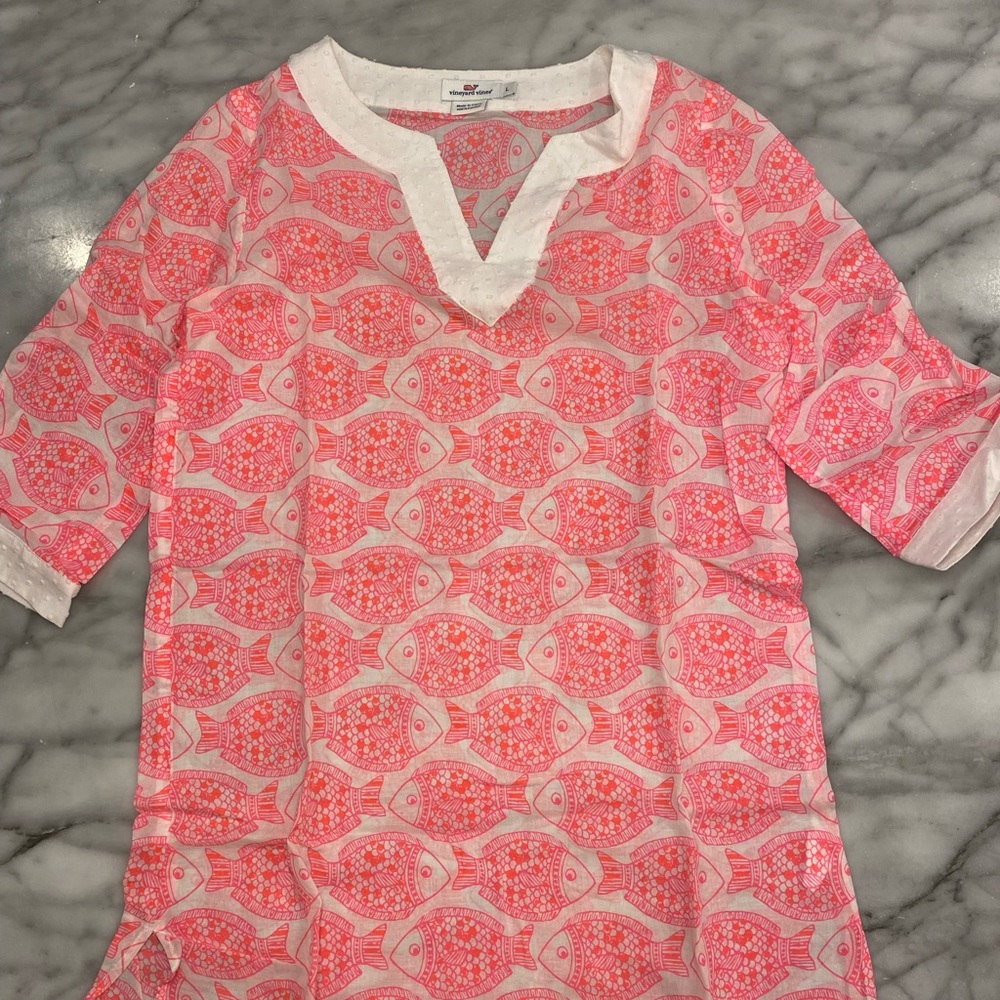 Vineyard vines girls beach coverup